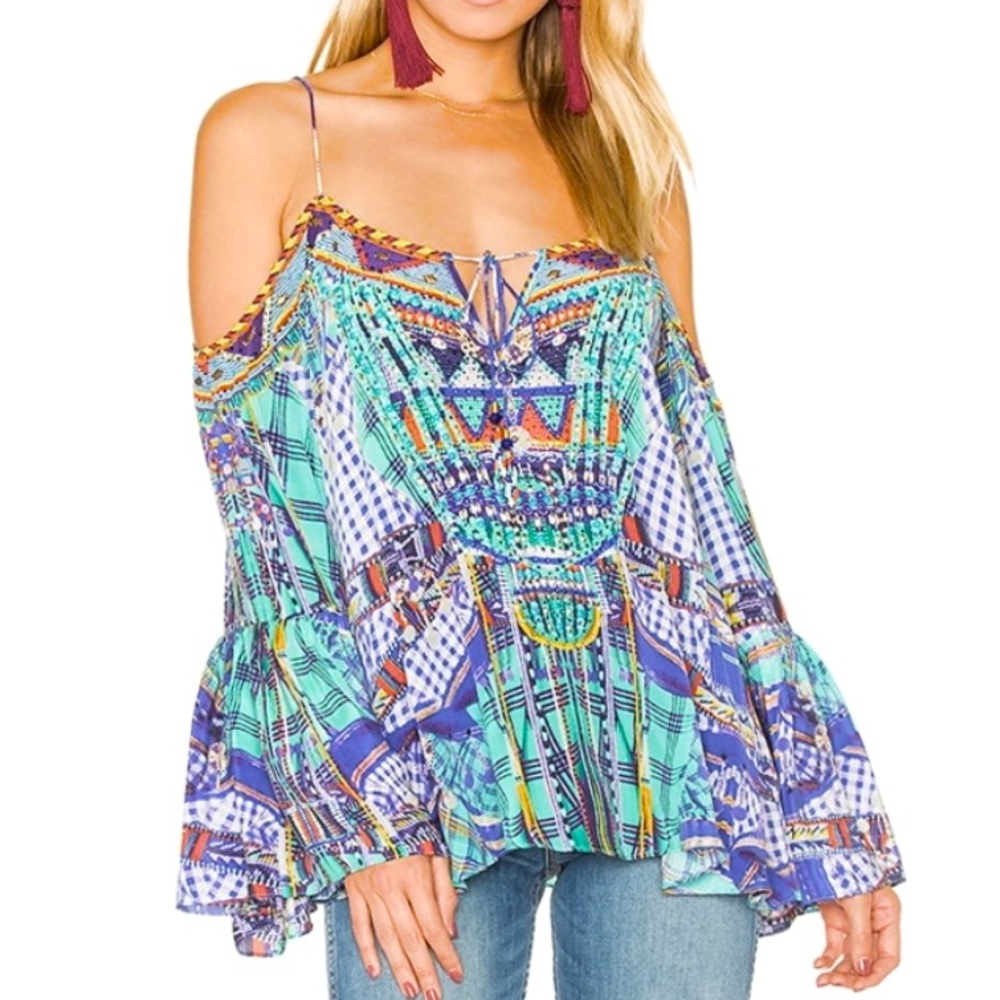 Camilla off the shoulder top
